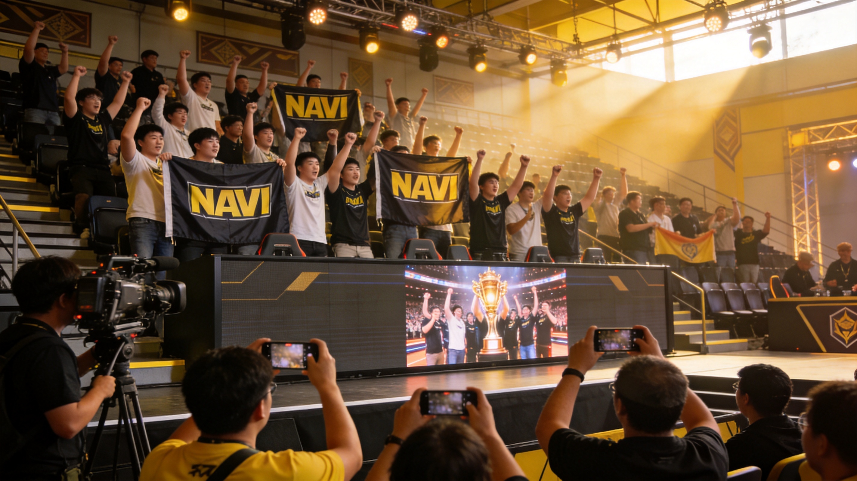 CSGO IEM冠军赛NAVI战队夺冠瞬间